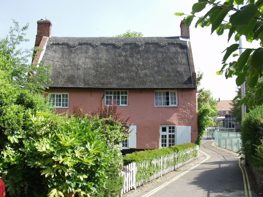 Thatched house, Norwich, Norfolk, England