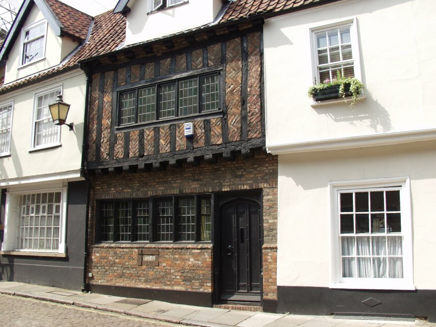 A Timber-Framed Building, Norwich, Norfolk, England, Great Britain