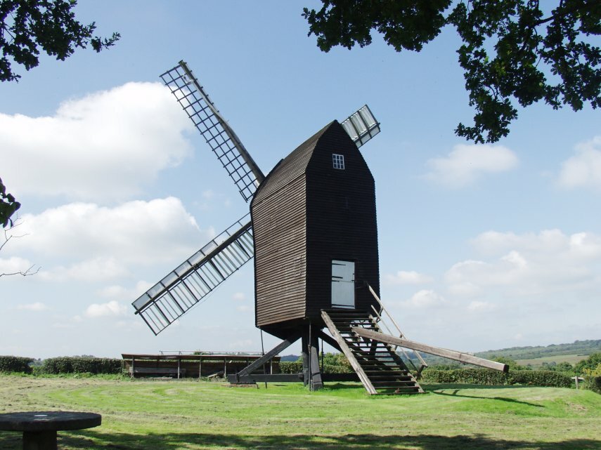 Mills - Picture of Nutley Windmill, Ashdown Forest