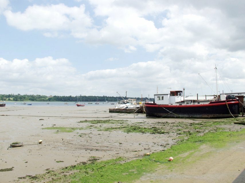 View of the River Orwell, Pin Mill, Suffolk, England