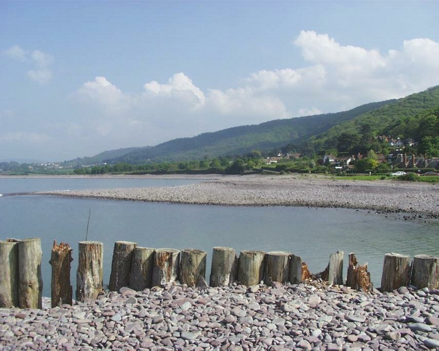 Photograph of Porlock Bay from Porlock Weir, Porlock, Somerset, England