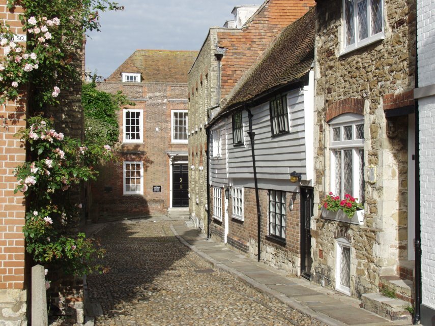 West Street, Church Square, Rye, Sussex, England, Great Britain