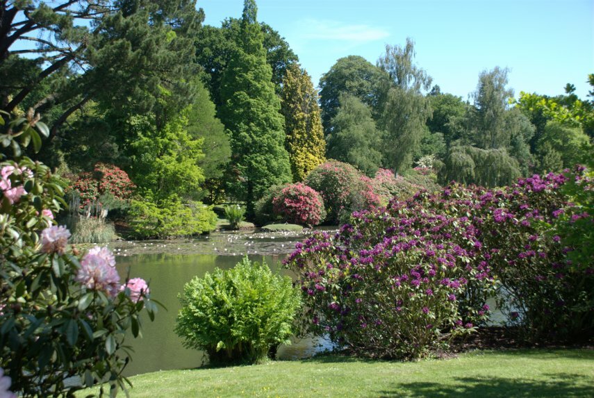 Sheffield Park Gardens, Sheffield Park, Sussex, England