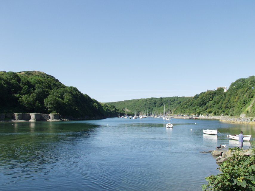 Solva Harbour, St. David's, Pembrokeshire, Wales, Great Britain