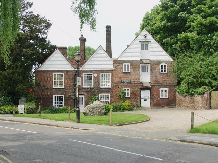16th Century Kingsbury Watermill, St. Albans, Hertfordshire, England