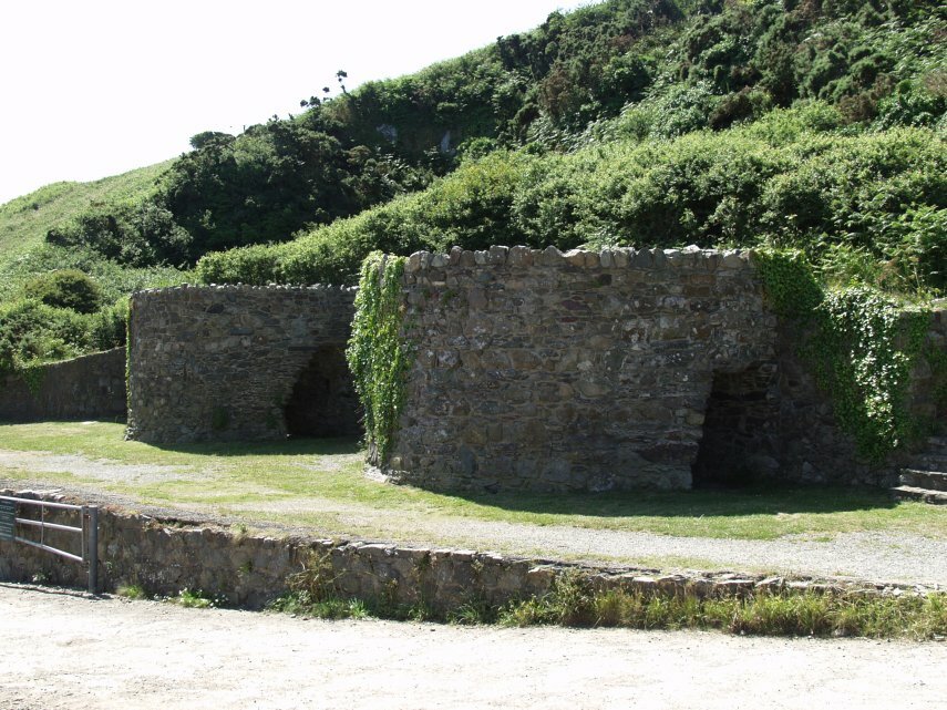 Lime Kilns at Porth Clais, St. David's, Pembrokeshire, Wales, Great Britain