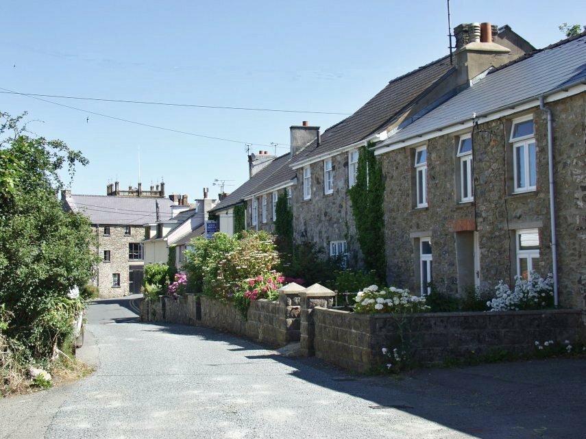 Picture of cottages near Goat Street, St. David's, Pembrokeshire, Wales