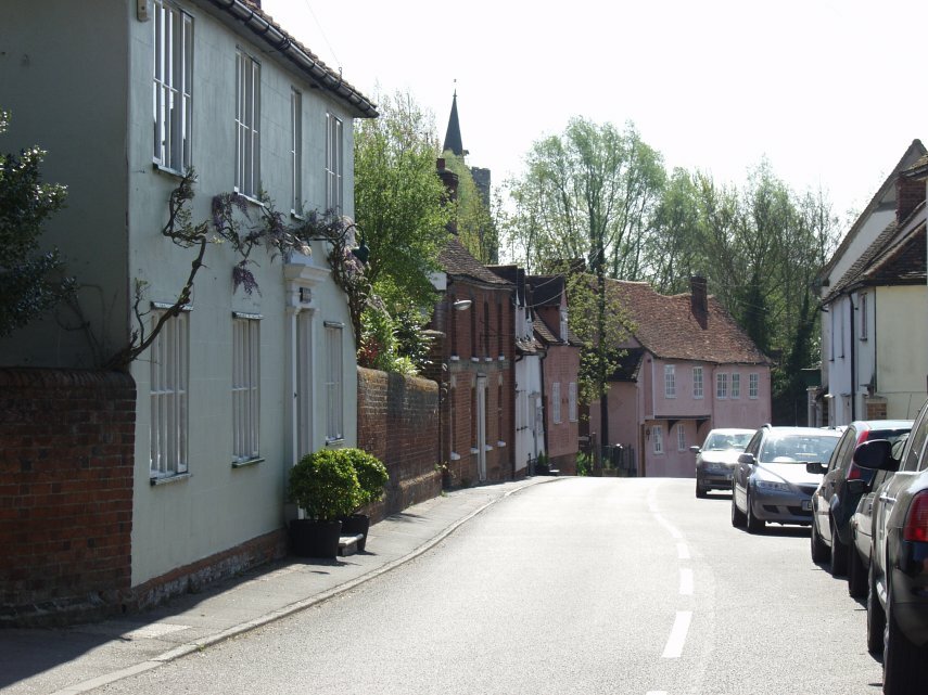 High Street, Stebbing, Essex, England, Great Britain