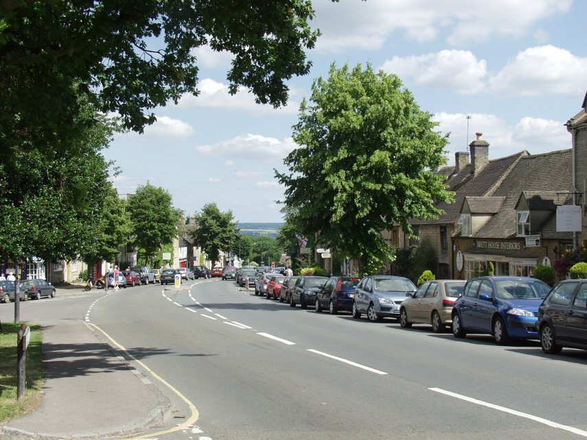 Oddington Road, Stow-on-the-Wold, Gloucestershire, England, Great Britain