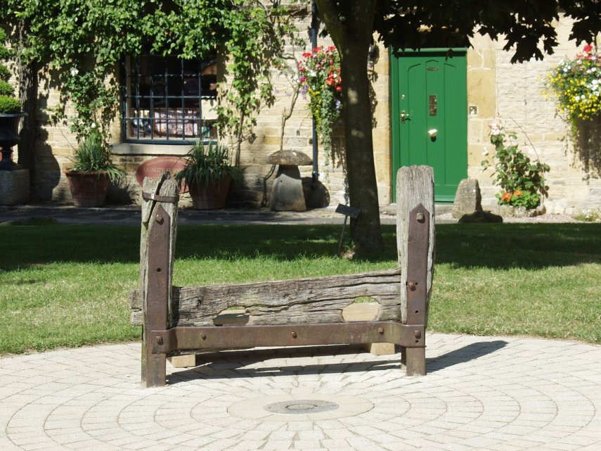 The Old Stocks, Stow-on-the-Wold, gloucestershire, England, Great Britain