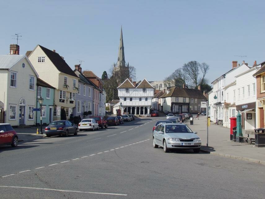 Town of Thaxted, Essex, England