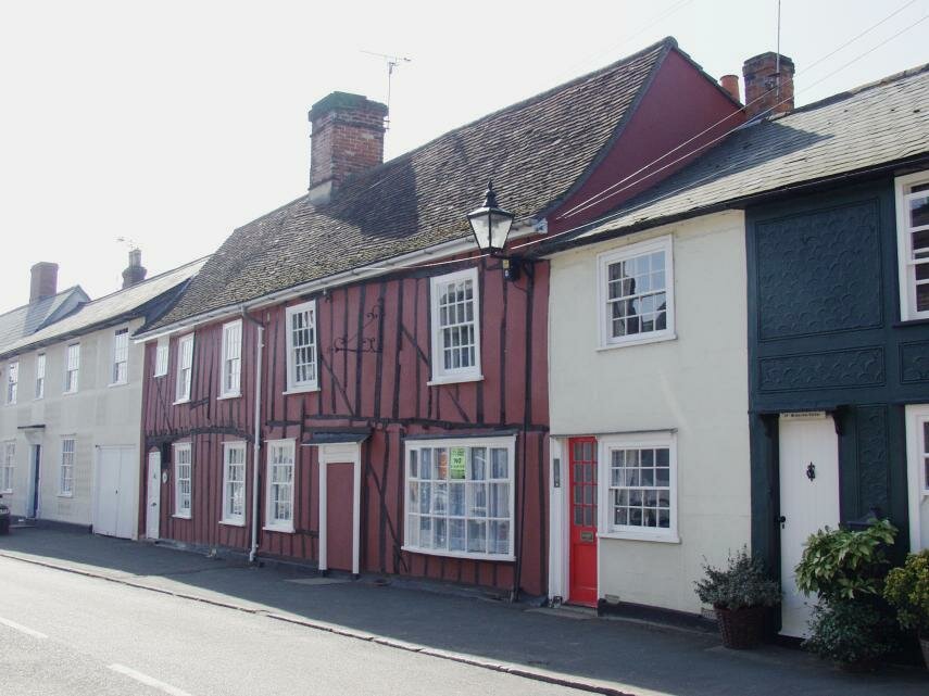 A Timber-Framed House, Newbiggen Street, Thaxted, Essex, England, Great Britain