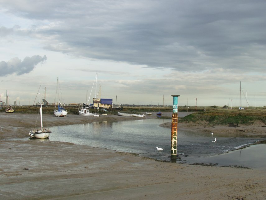 Woodrolfe Creek, Tollesbury, Essex, England, Great Britain