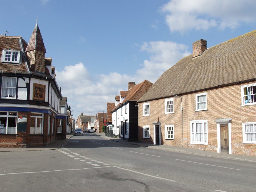 High Street, Tollesbury, Essex, England, Great Britain