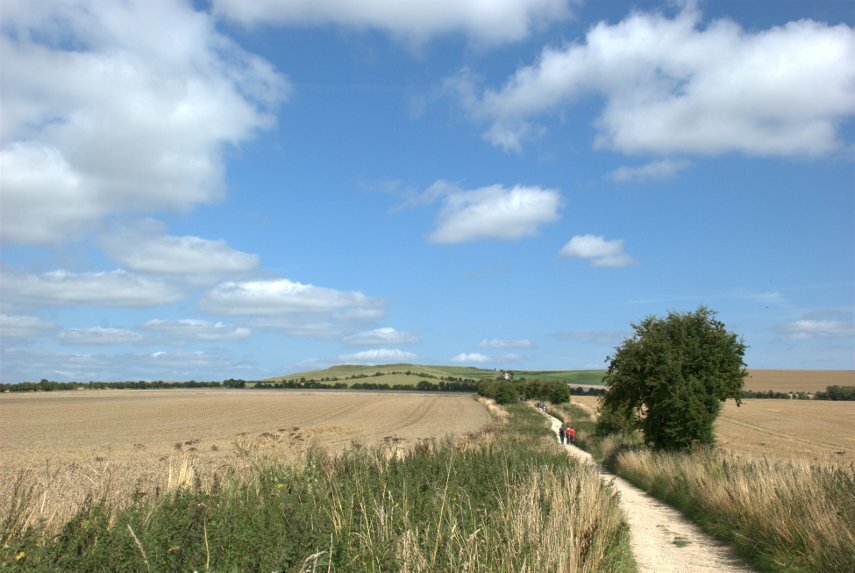 The Ridgeway, Uffington, Oxfordshire, England, Great Britain