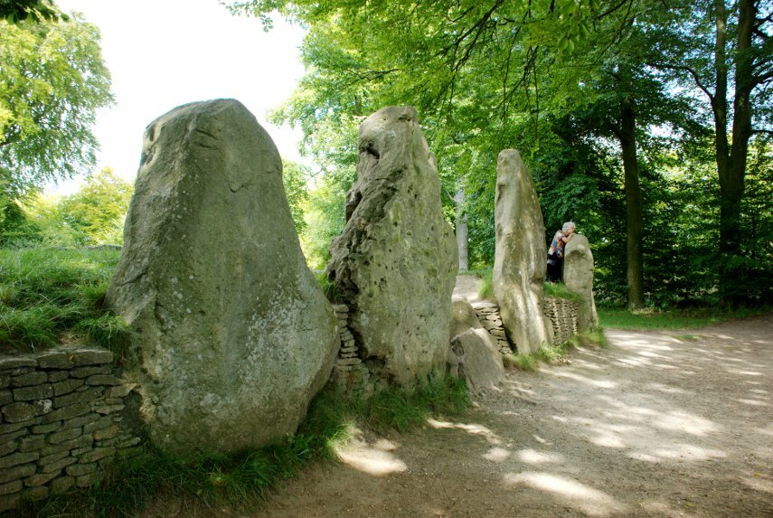 View of Wayland's Smithy Entrance, Uffington, Oxfordshire, England