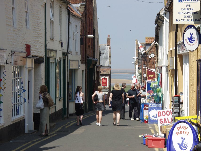 Photgraph of Staithe Street, Wells-next-the-Sea, norfolk