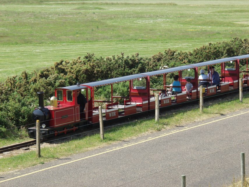 Photgraph of Wells harbour Railway, Wells-next-the-Sea, norfolk