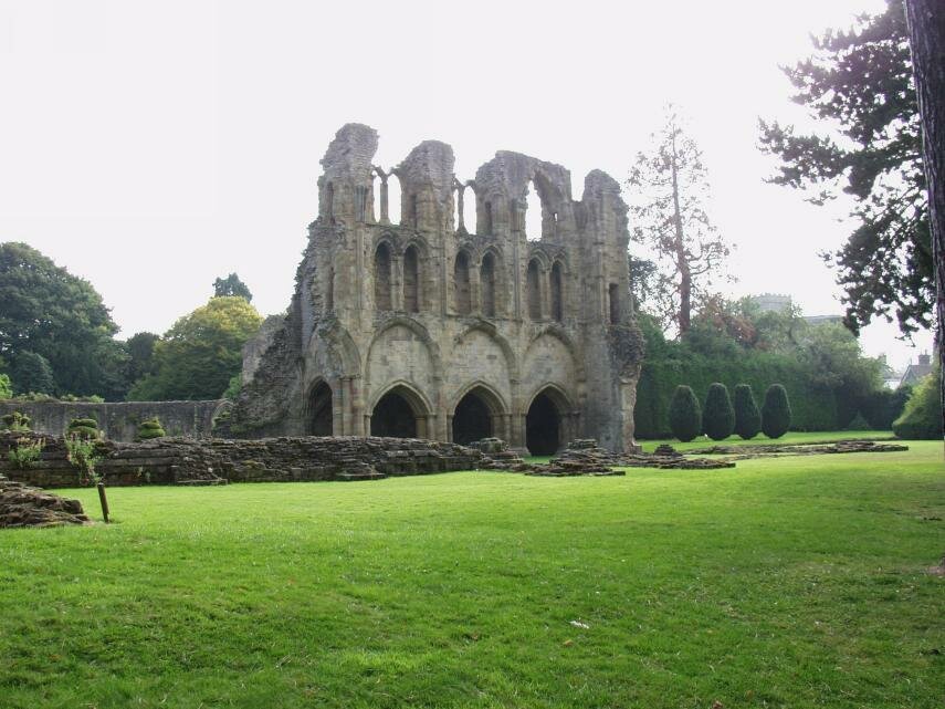 St. Michael's Chapel, Wenlock Priory, Much Wenlock, Shropshire, England, Great Britain