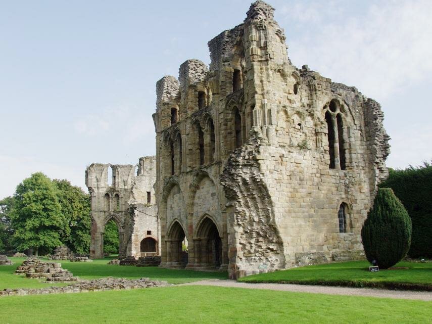 The 13th Century Priory Lavatorium, Much Wenlock, Shropshire, England, Great Britain