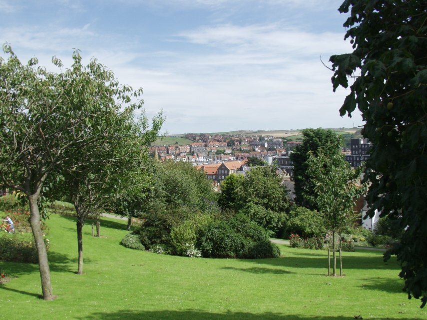 Pannett Park, Whitby, Yorkshire, England, Great Britain