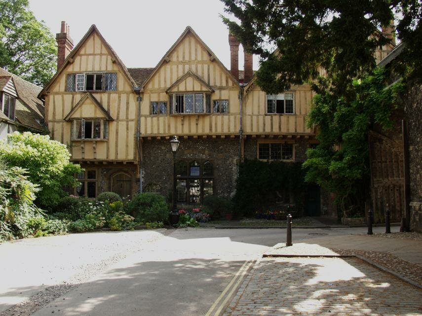 15th Century Cheyney Court, Winchester, Hampshire, England