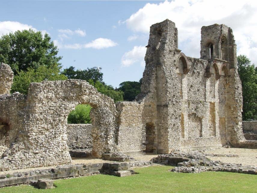 Wolvesey Castle, Winchester, Hampshire, England, Great Britain