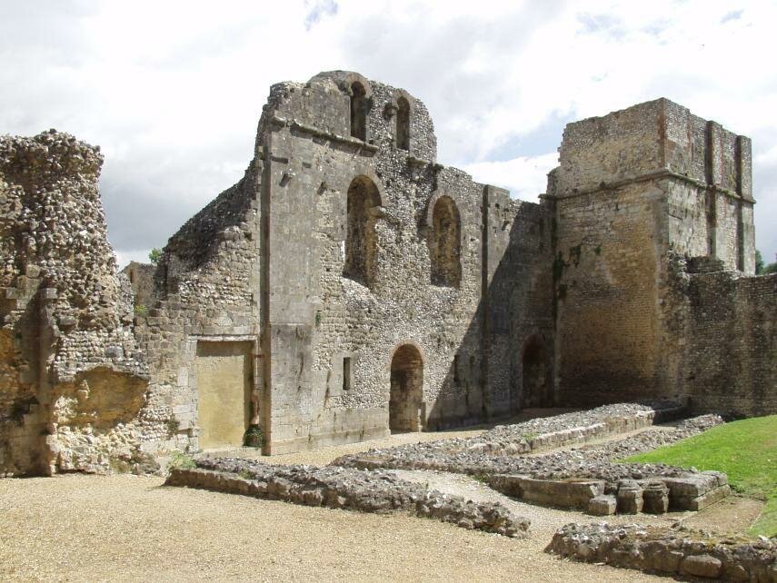 Wymonds Tower, Wolvesey Castle, Winchester, Hampshire, England, Great Britain