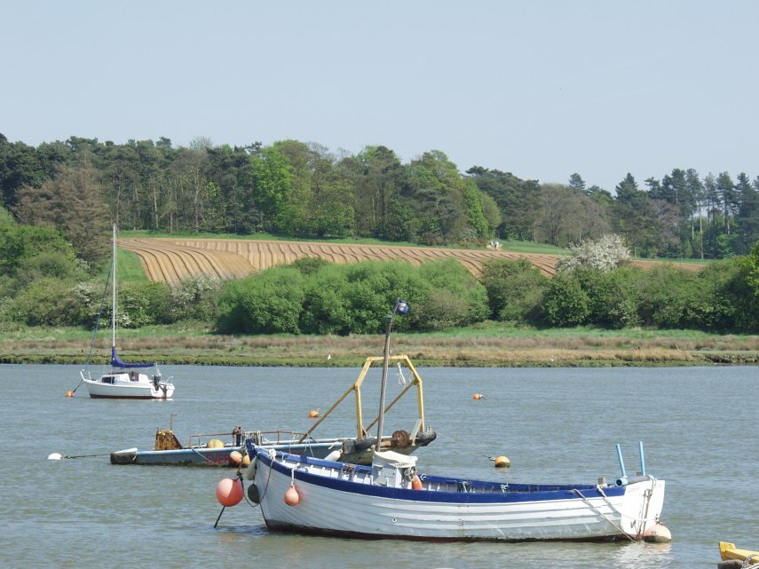 The View across the River Deben, Woodbridge, Suffolk, England, Great Britain