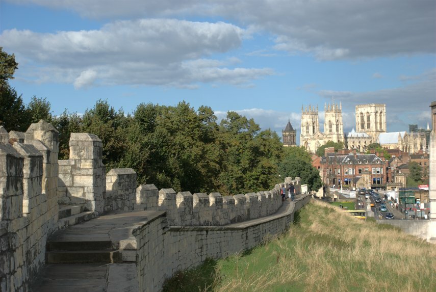 City Wall, York, Yorkshire, England