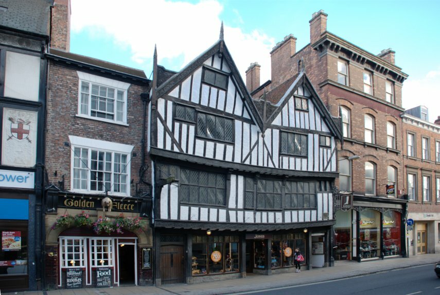 Timber-framed building, York, Yorkshire, England