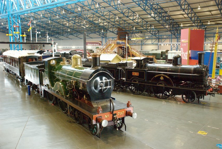 The Great Hall, National Railway Musem, York, Yorkshire, England