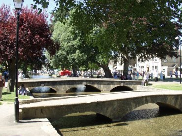 River Windrush, Bourton-on-the-Water, Gloucestershire, England