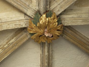 Cathedral Cloisters ceiling boss