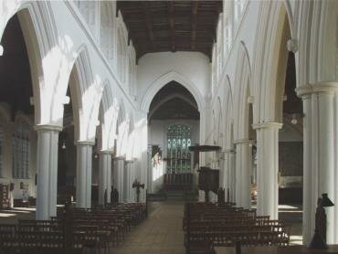 Photograph of Thaxted church, Essex, England