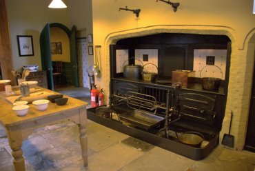 View of the Kitchen, Treasurer's House, York, North Yorkshire, England
